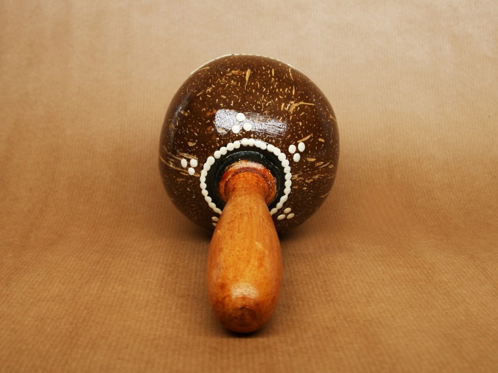 Maraca - Sun painted (aka Rattle, shaker) at Katukina - Tribal Rapé ...